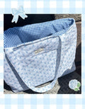 The Blue Floral Tote Bag